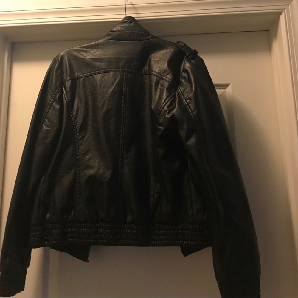 Faux leather jacket - Picture 2 of 2